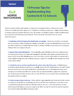 10 Proven Tips for Key Controls in K-12 Schools Cover Image