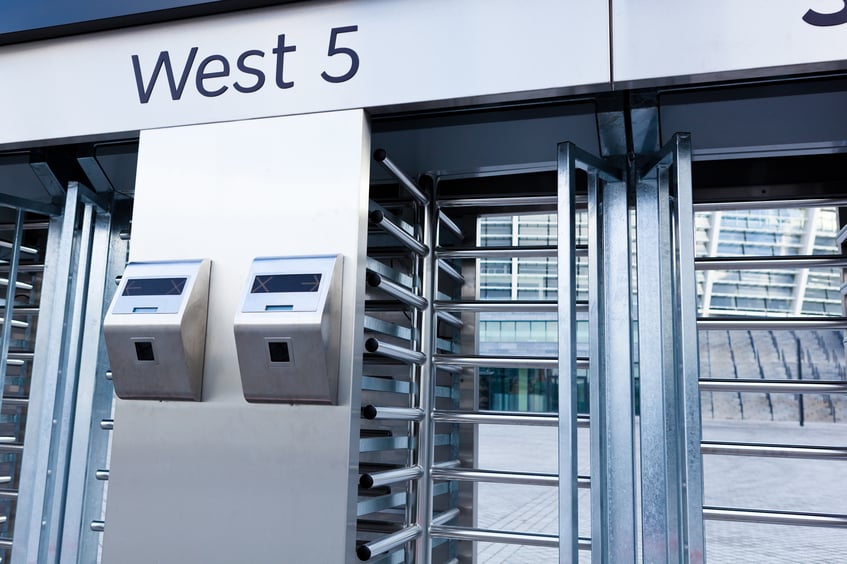 Stadium Security Gate