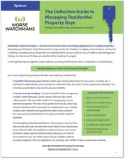 Residential Prop Mgrs Tip Sheet Cover Image
