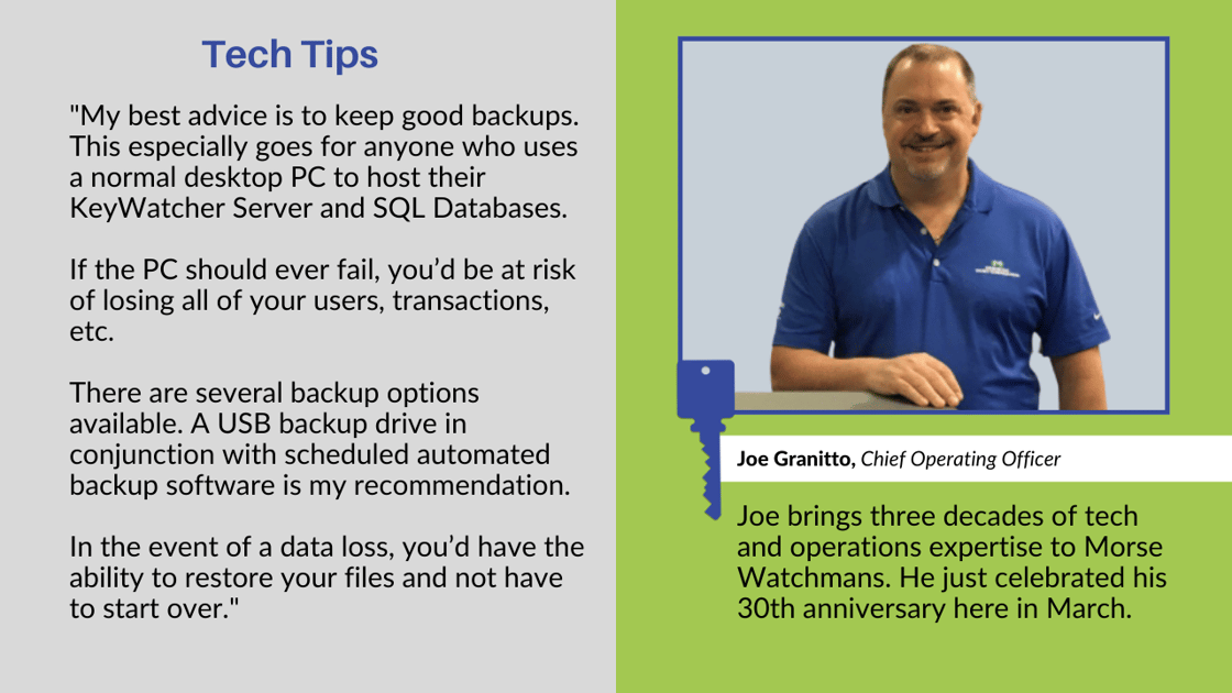 Tech Tips
